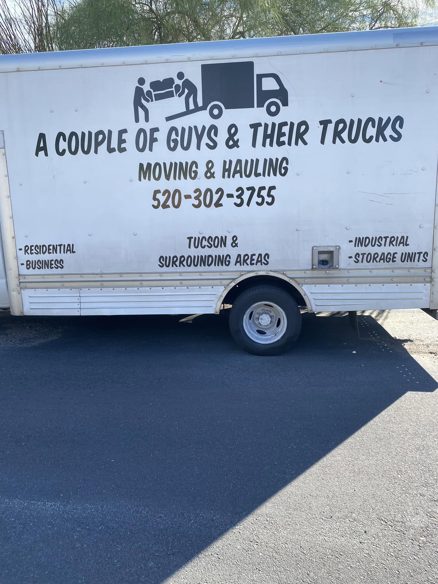 A Couple of Guys & Their Trucks moving truck